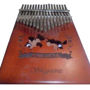 Unicorn Kalimba (17 Keys Thumb Piano) with Instruction booklet and Accessories